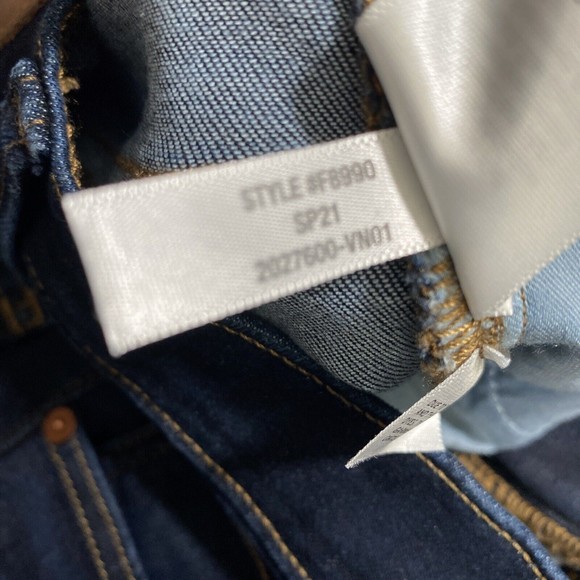 Madewell Women's 10" High-Rise Skinny Jeans in Hayes Wash f4684 size 27x28 $128 - Picture 7 of 8